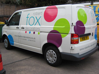 Vehicle graphics and vehicle wraps sign makers